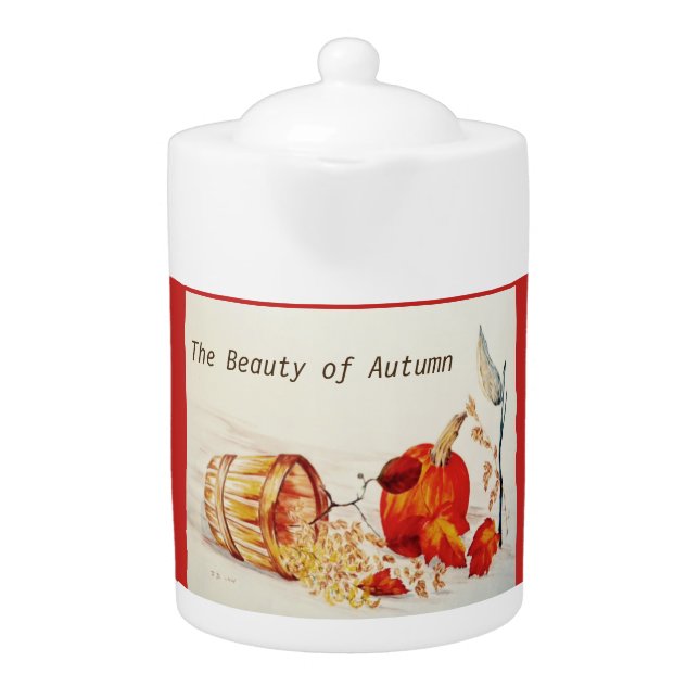 Autumn Tea Pot (Front)