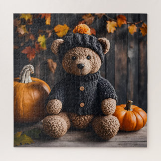 Autumn Teddy Bear Puzzle