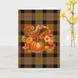 Autumn Thanksgiving Harvest Card