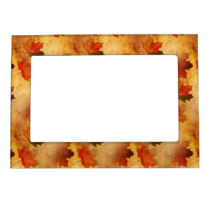 Autumn Thanksgiving Holiday Custom Magnetic Frame