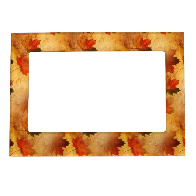 Autumn Thanksgiving Holiday Custom Magnetic Frame (Front)