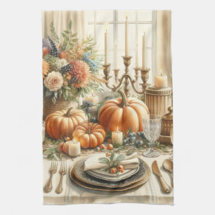 Autumn Thanksgiving Holiday Kitchen Towels