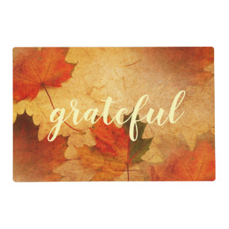 Autumn Thanksgiving Holiday Placemat