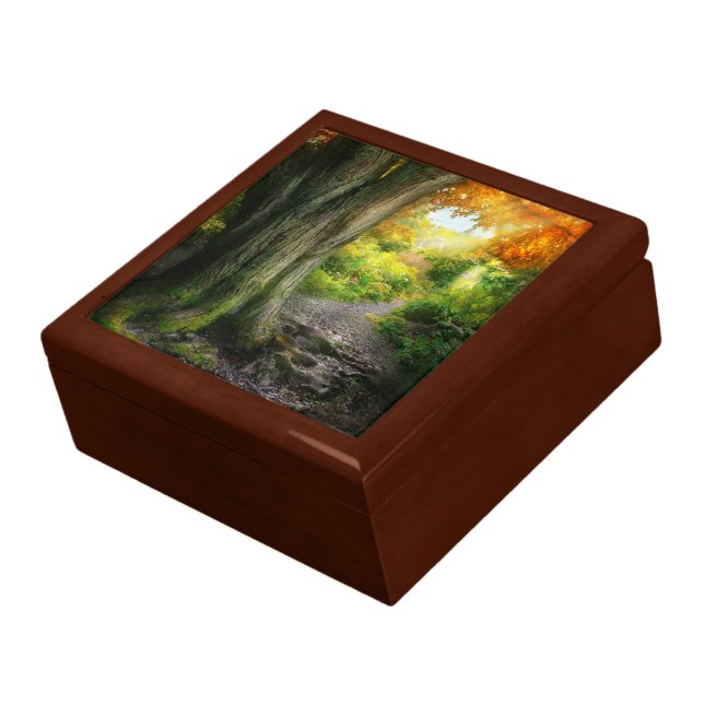 Autumn - The path to grannies house Gift Box (Side)