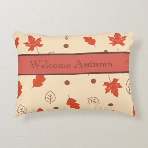 Autumn theme pillow