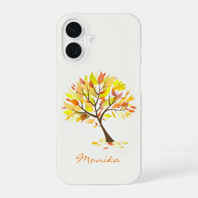Autumn Theme Tree Iphone Case (Back)