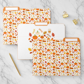 Autumn Themed File Folders