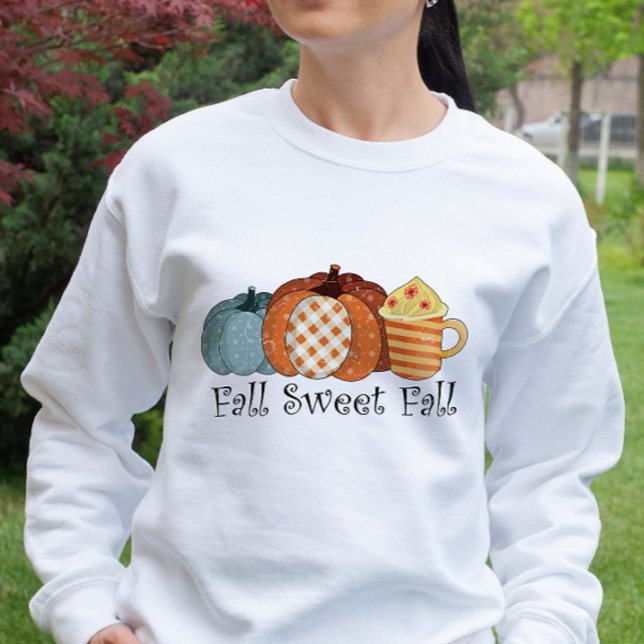 AUTUMN THEMED RETRO FALL SWEET FALL SWEATSHIRT (Creator Uploaded)