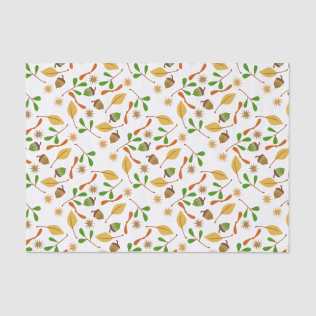 Autumn Things Tissue Paper (Front)