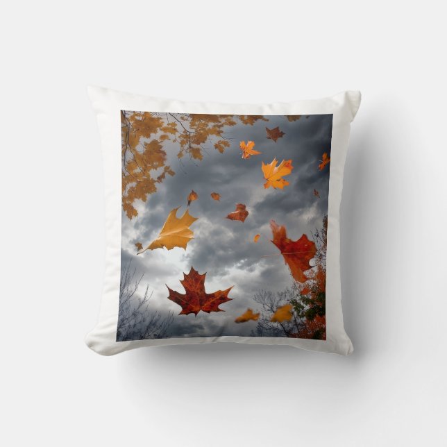 autumn throw pillow (Front)