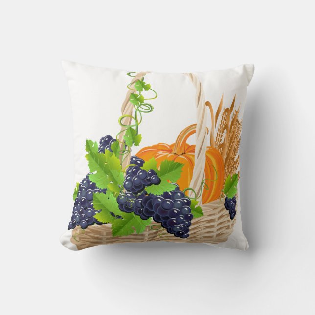 Autumn Throw Pillow (Front)