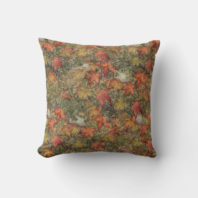 Autumn Throw Pillow (Front)