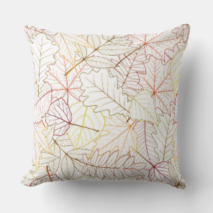 Autumn throw pillow