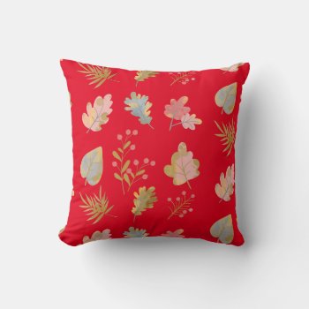 Autumn Throw Pillow by alise_art at Zazzle