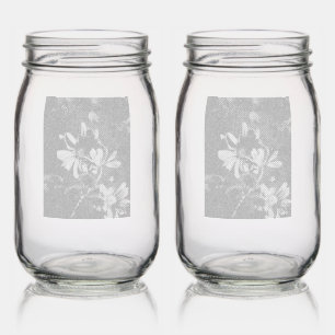 Autumn time mason jar