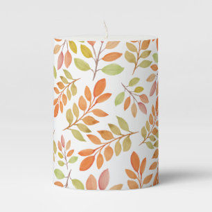 Autumn Time Pillar Candle