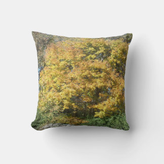 Autumn time throw pillow
