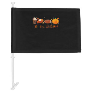 Autumn Tis The Season Car Flag