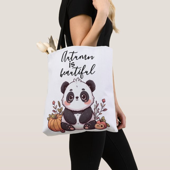 Autumn   tote bag (Close Up)