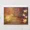 autumn trail falling maple leaves wedding details 