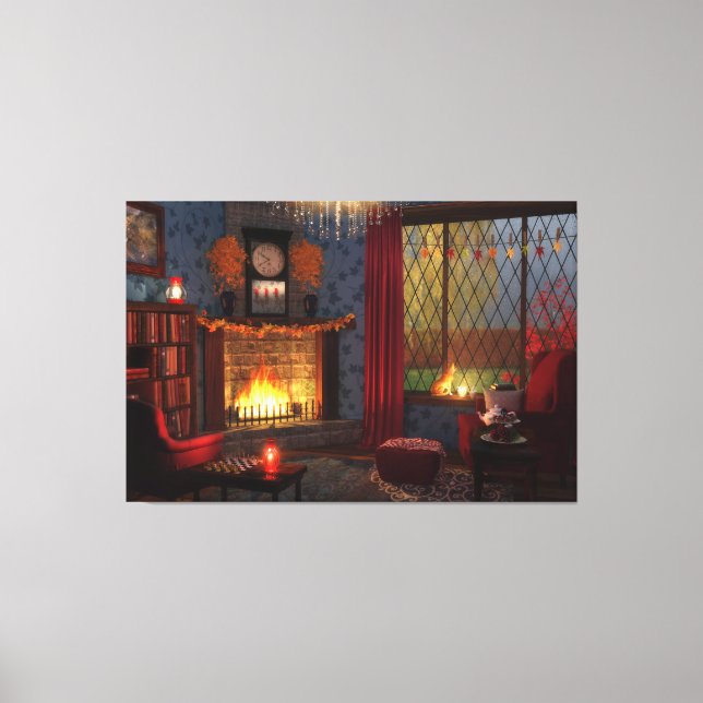 Autumn Tranquility Canvas Print (Front)