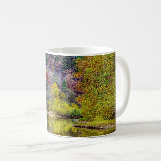 Autumn Tranquility Coffee Mug (Front Right)