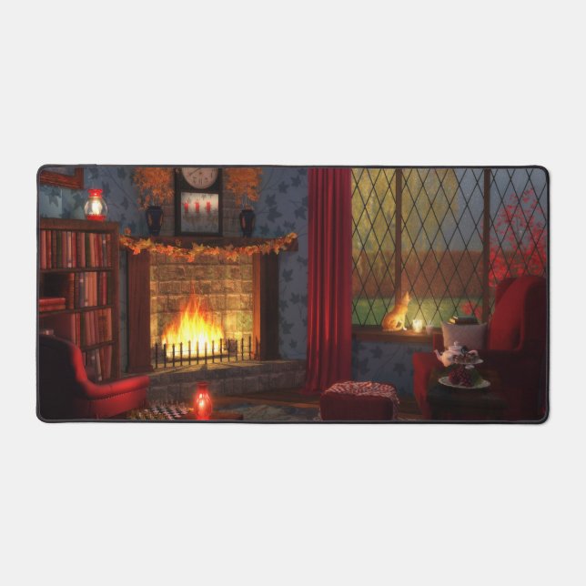 Autumn Tranquility Desk Mat (Front)