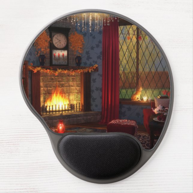 Autumn Tranquility Gel Mousepad (Front)
