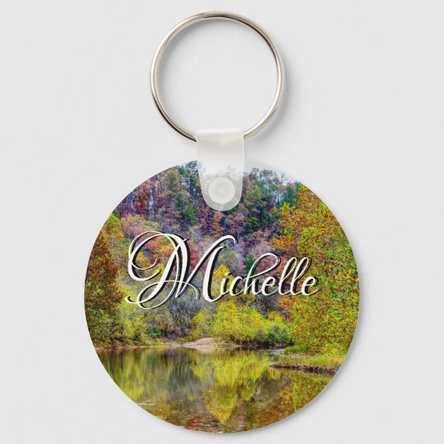 Autumn Tranquility Keychain (Front)