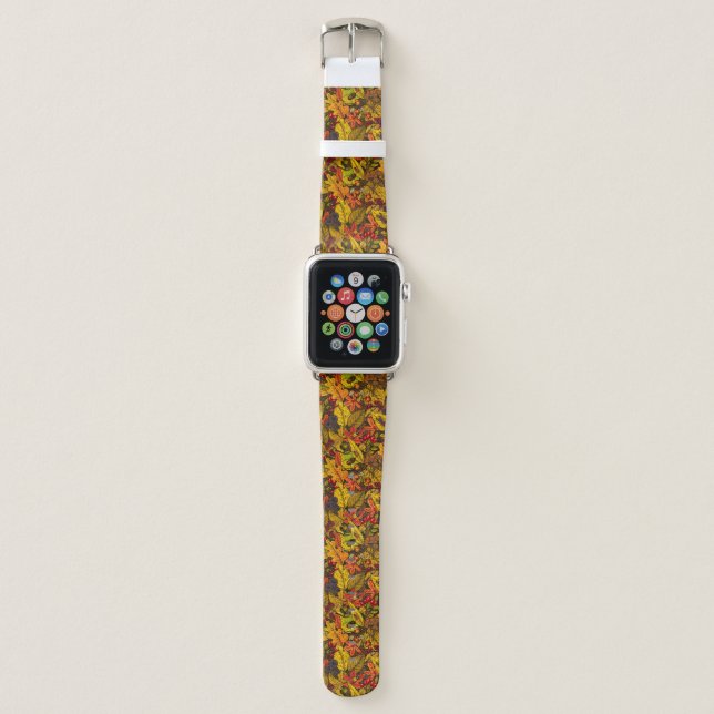 Autumn treasures apple watch band (Front)