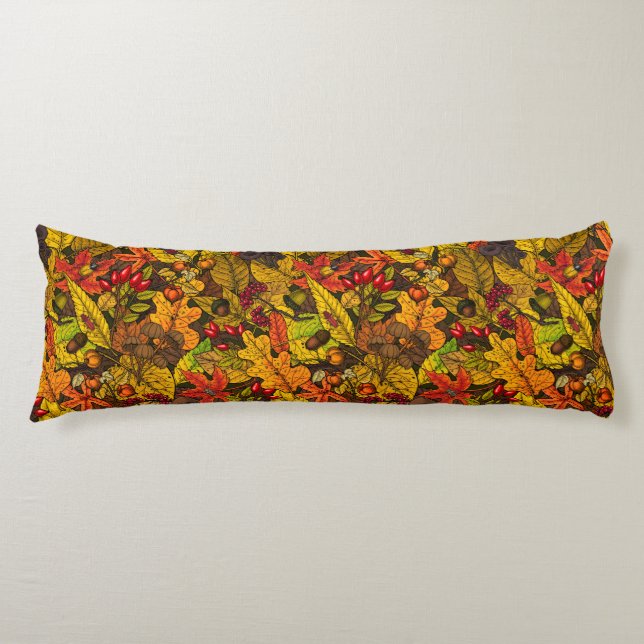 Autumn treasures body pillow (Front)