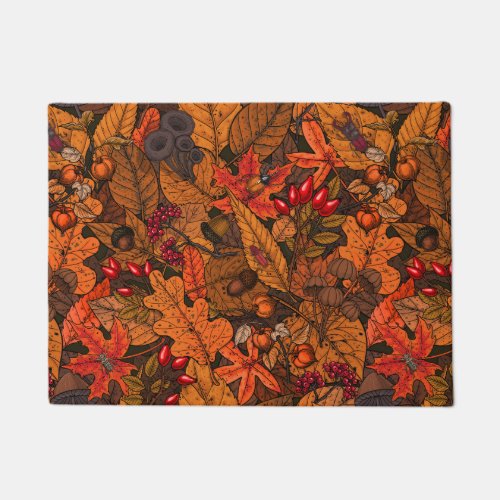 Autumn treasures doormat