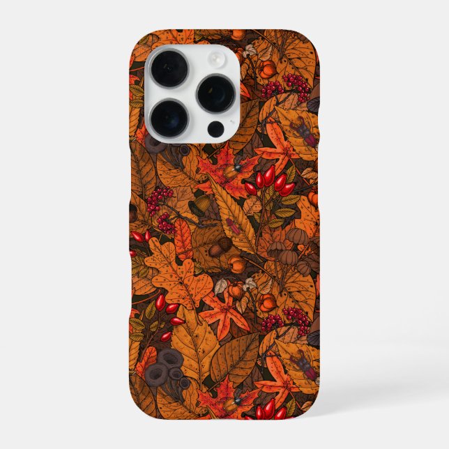 Autumn treasures iPhone case (Back)