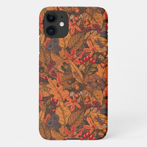 Autumn treasures iPhone 11 case