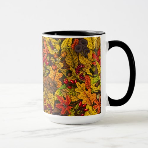 Autumn treasures mug