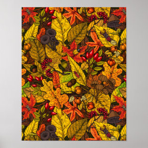 Autumn treasures poster