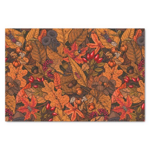 Autumn treasures tissue paper