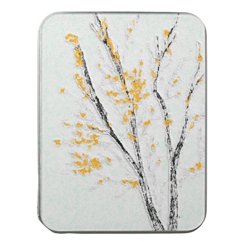 Autumn Tree Branches with Yellow Fall Leaves Jigsaw Puzzle