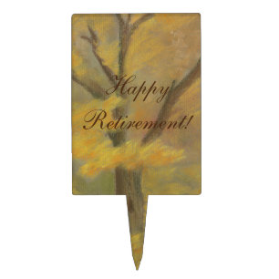 Autumn Tree Cake Topper