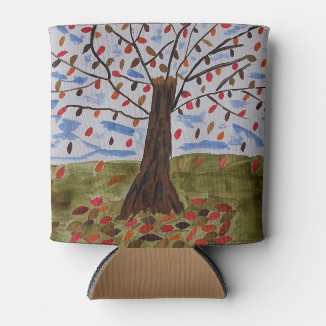 Autumn Tree Can Cooler (Front)