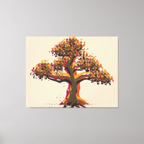 Autumn Tree Canvas Print