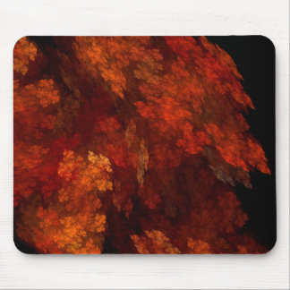 Autumn Tree In Firelight Mouse Pad