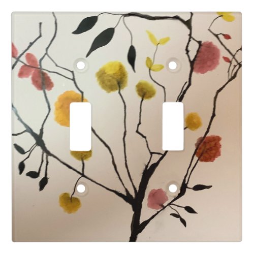 Autumn Tree Light Switch Cover