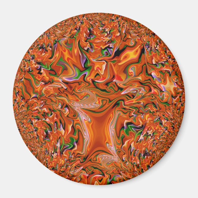Autumn tree....... magnet (Front)