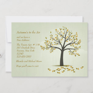 Autumn Tree Moving Announcement
