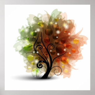 Autumn Tree Poster