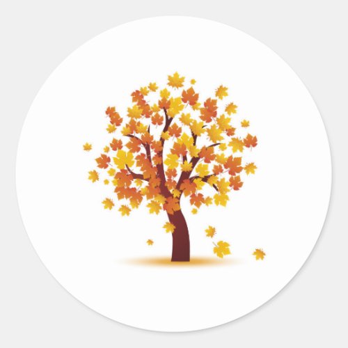 Autumn Tree Stickers