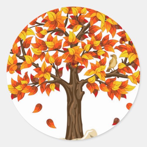 Autumn Tree Stickers