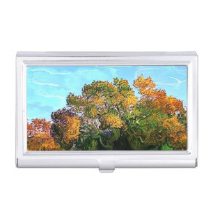 AUTUMN TREES BUSINESS CARD CASE