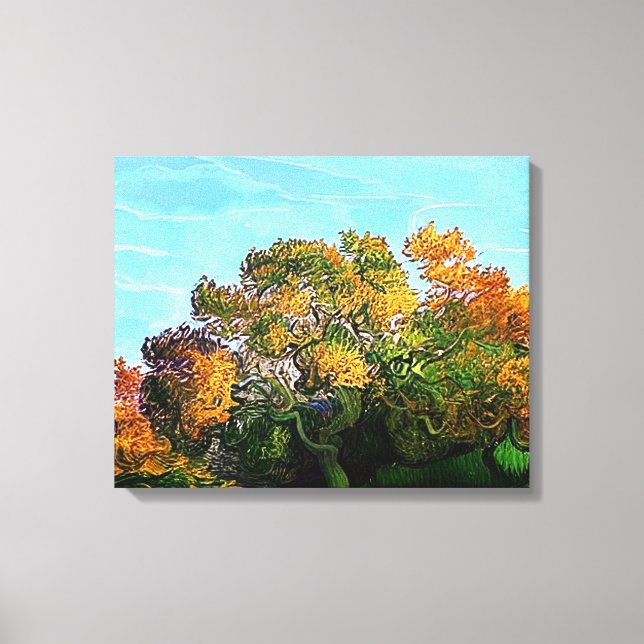 AUTUMN TREES CANVAS PRINT (Front)